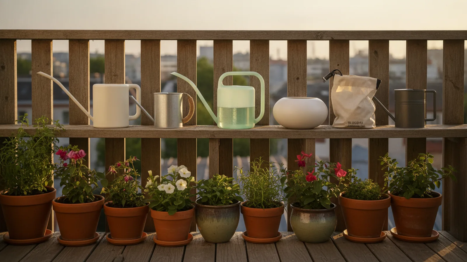 How To Choose A Lightweight Watering Can For Balcony Containers